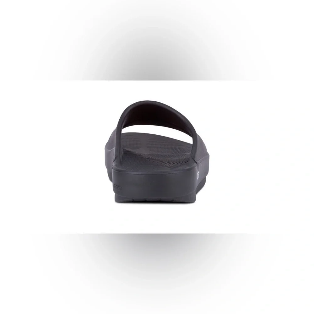 Oofos Men’s Ooahh Slide Sandal - Black Unisex Slide Women’s Sz 10/ Men’s 8